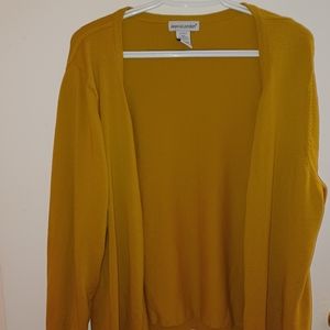 Jessica London, size 18-20 mustard sweater set